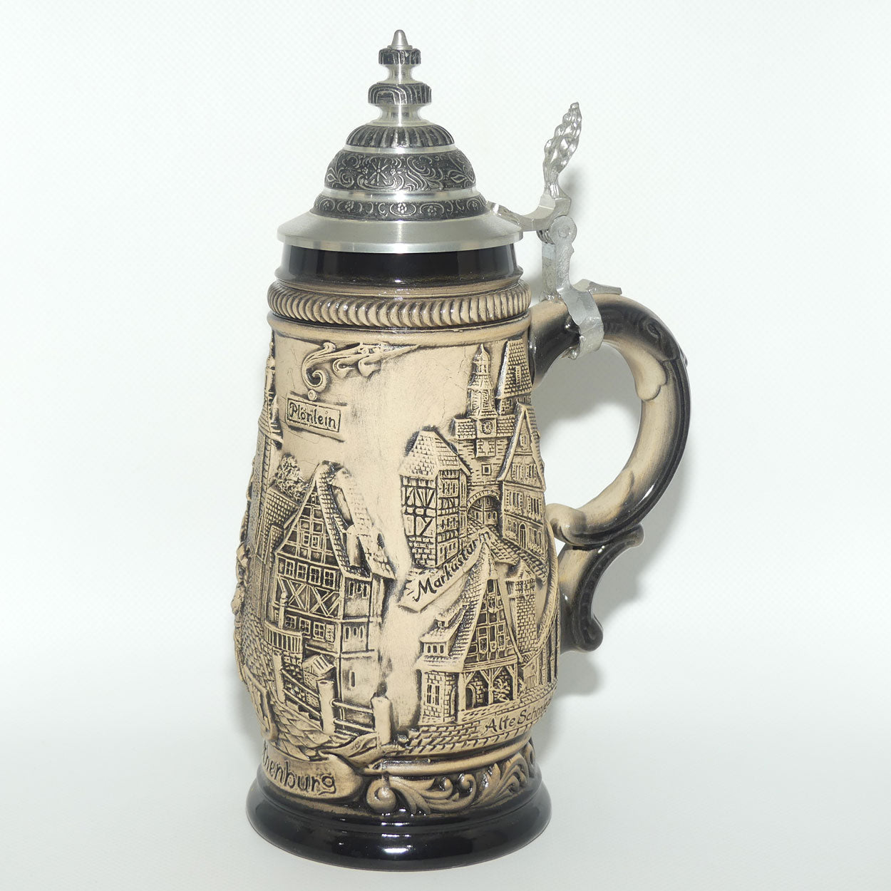 Kathe Wohlfahrt Zoller and Born Stein | Panorama Rothenburg | Limited Edition with Cert | 26.5cm tall