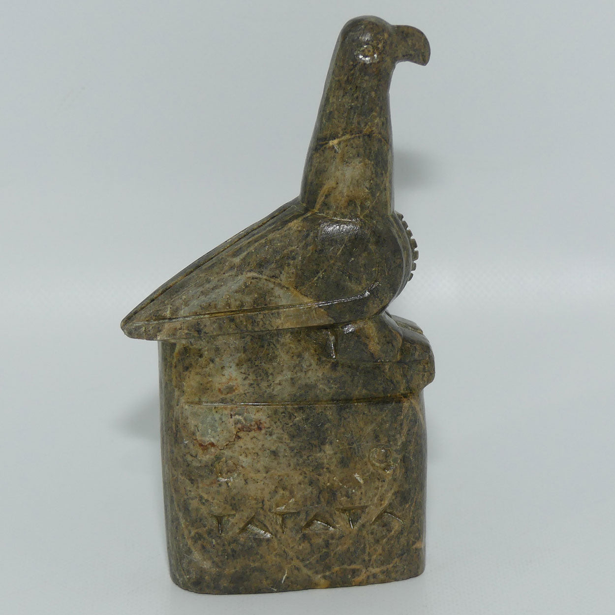 Carved Stone figure of a Bird | possibly Aztec Mexican