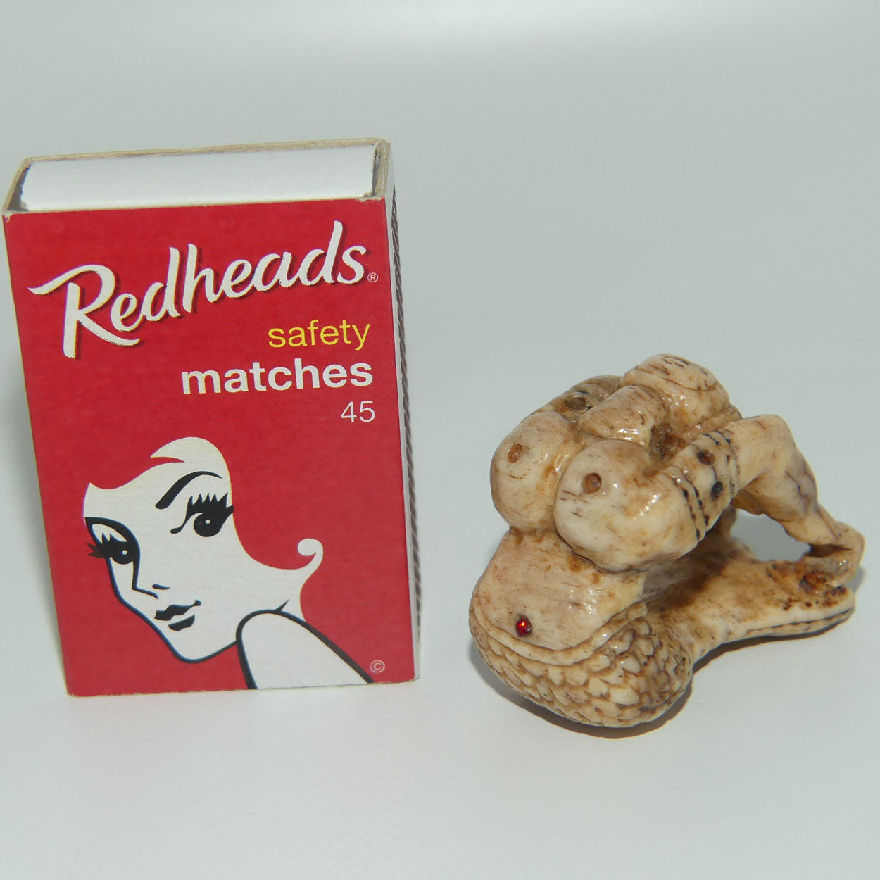 Vintage Stone Mermaid Sailors Scarf | Neckerchief Ring