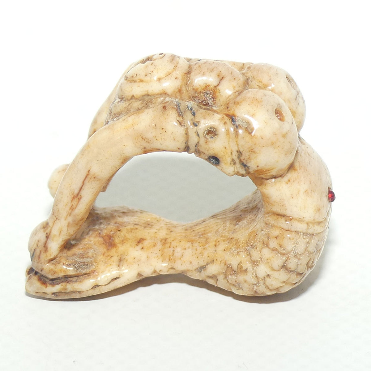 Vintage Stone Mermaid Sailors Scarf | Neckerchief Ring