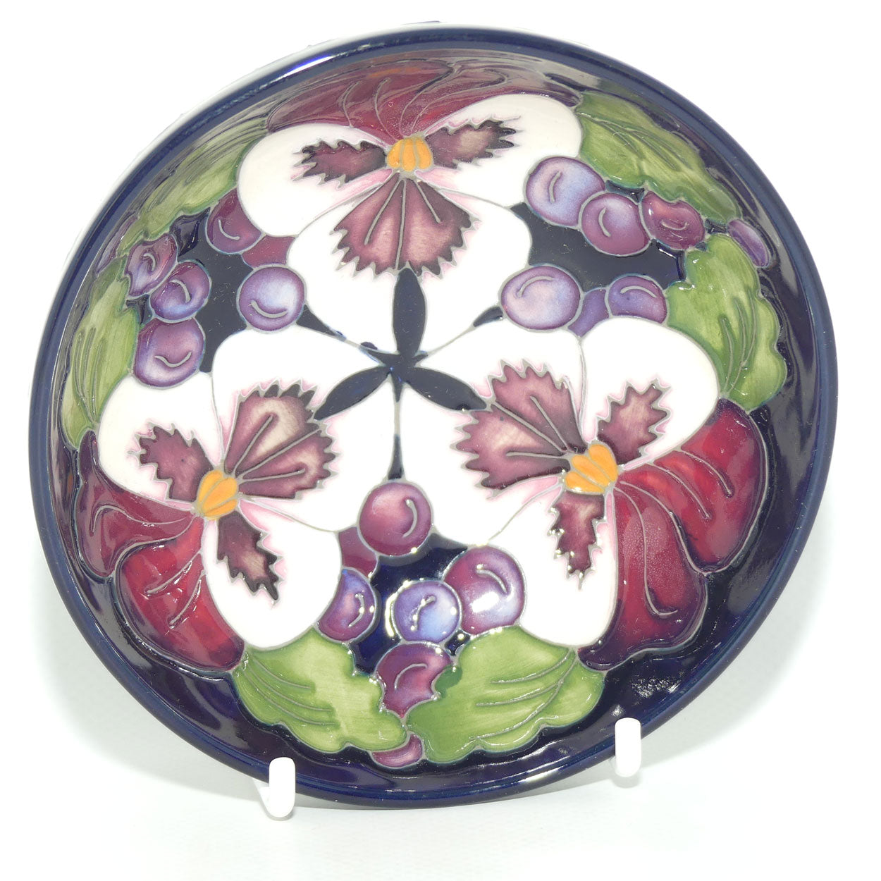Moorcroft Study in Velvet 201/4 bowl | LE