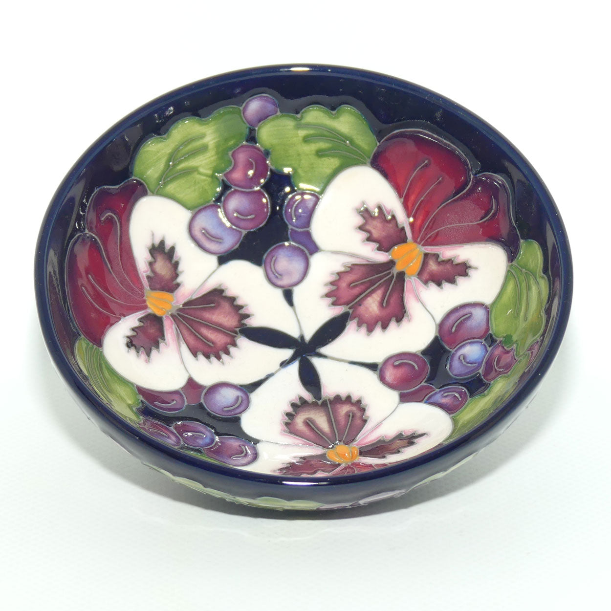 Moorcroft Study in Velvet 201/4 bowl | LE
