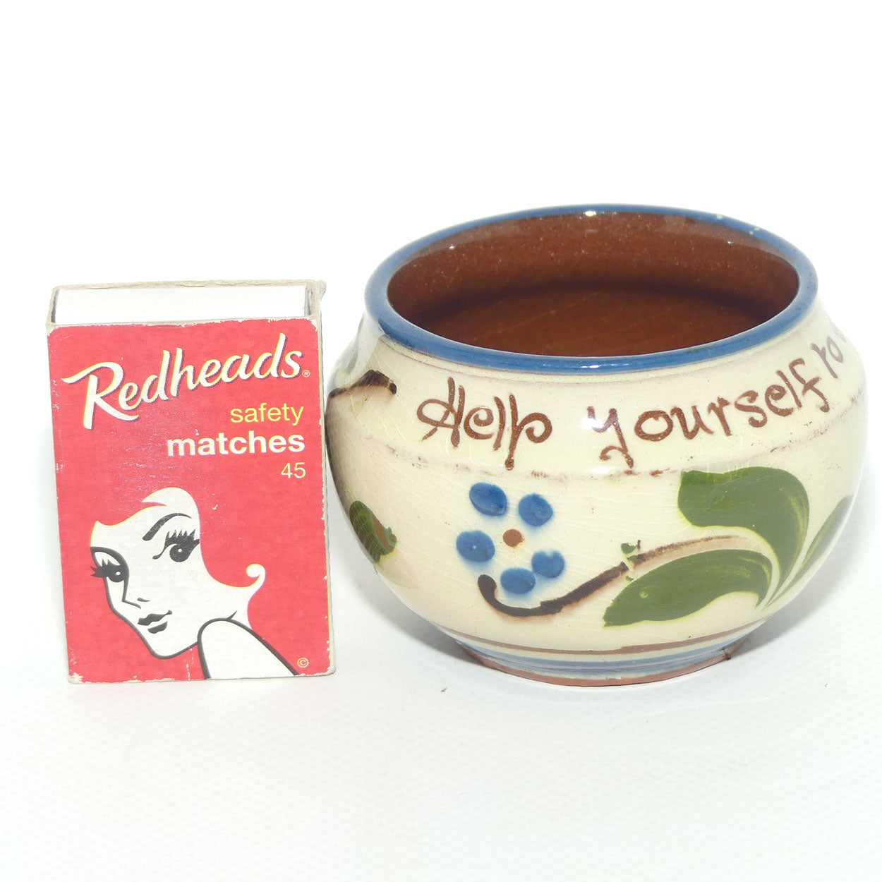 Torquay Ware | Motto Ware | small sugar bowl