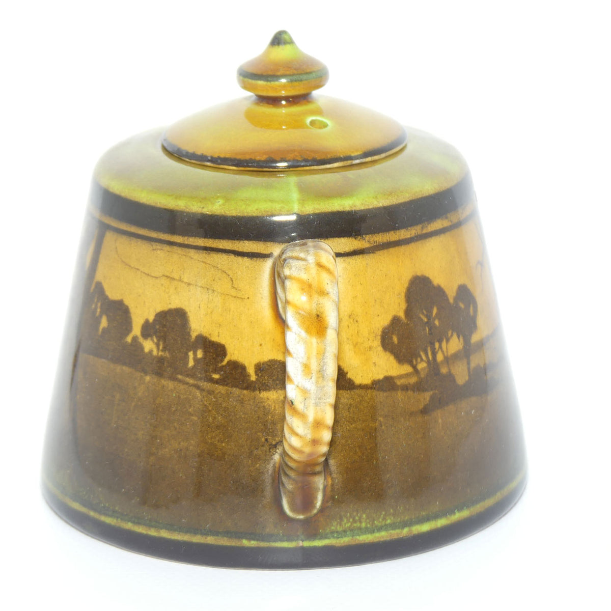Royal Doulton Haystacks lidded sugar bowl D2538