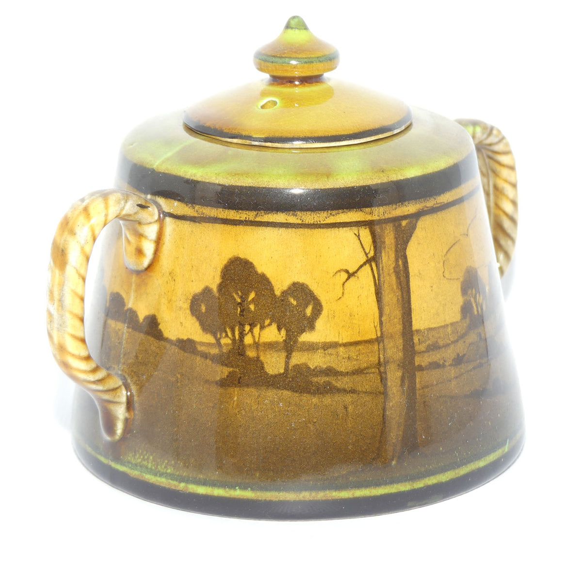 Royal Doulton Haystacks lidded sugar bowl D2538