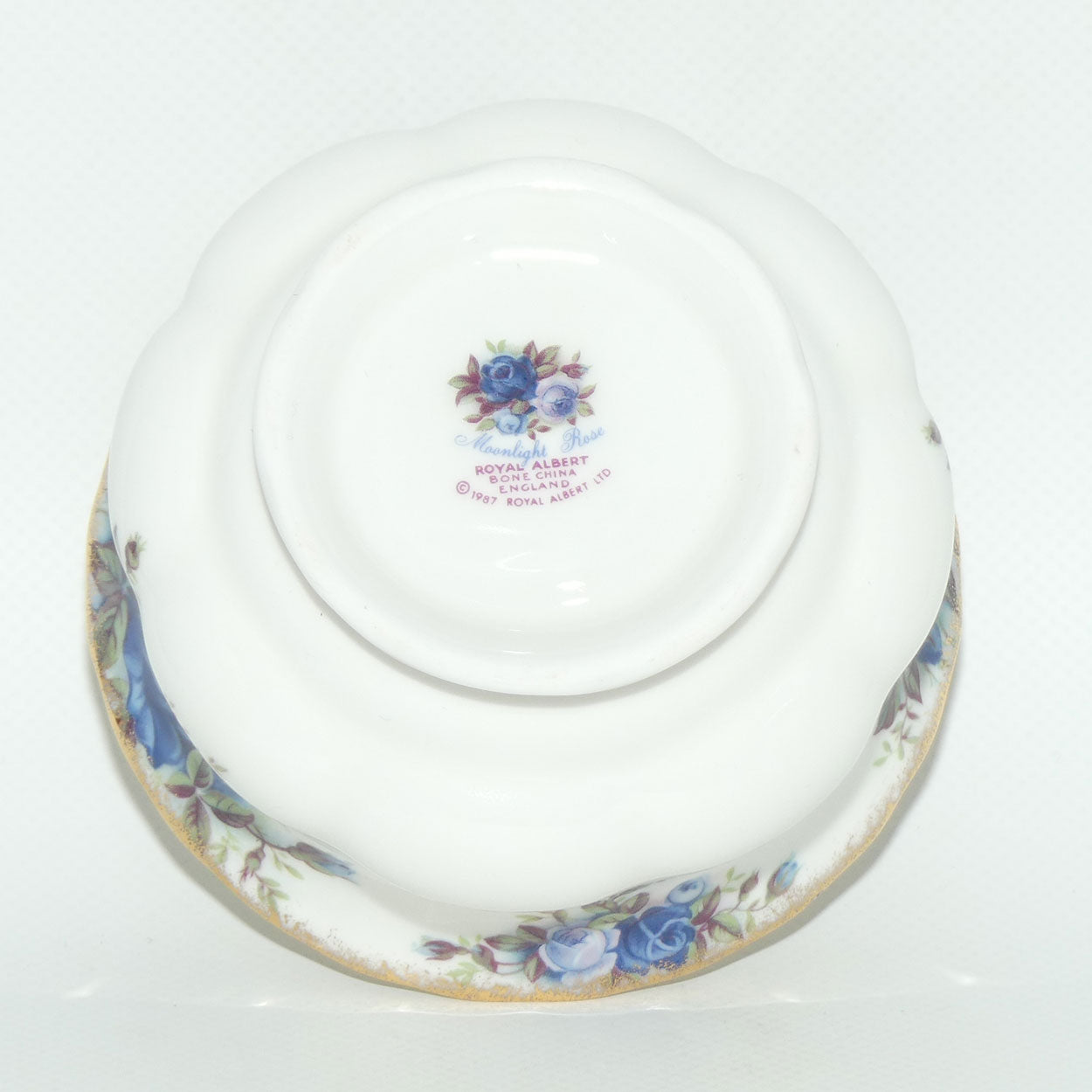 Royal Albert Bone China England Moonlight Rose Sugar Bowl | Tea size | UK made