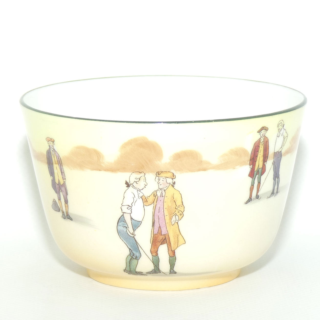 Royal Doulton Coaching Days sugar bowl E3804 | The Duel | Rare Scene
