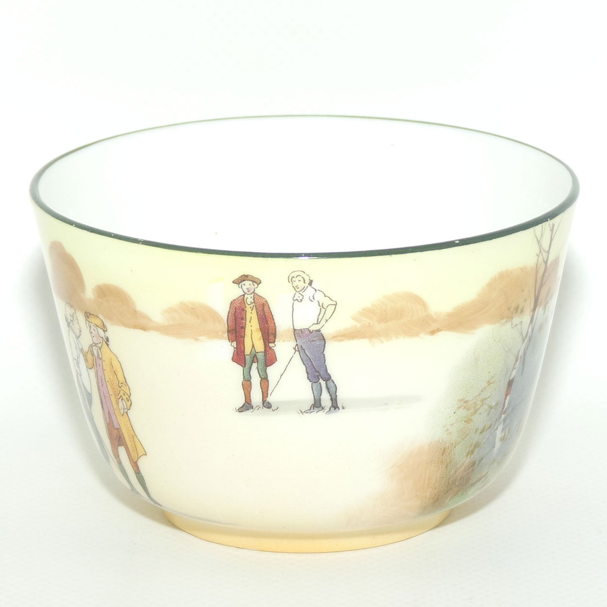 Royal Doulton Coaching Days sugar bowl E3804 | The Duel | Rare Scene