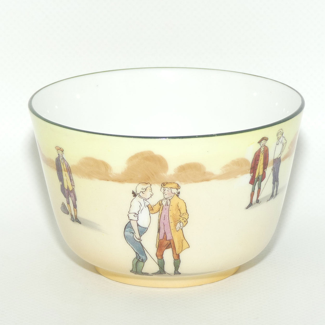 Royal Doulton Coaching Days sugar bowl E3804 | The Duel | Rare Scene