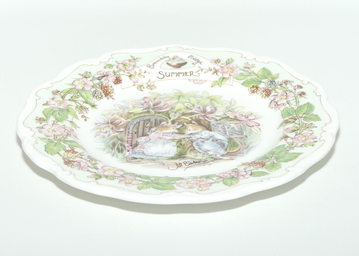 Royal Doulton Brambly Hedge Giftware | 20.5cm plate | Summer | boxed