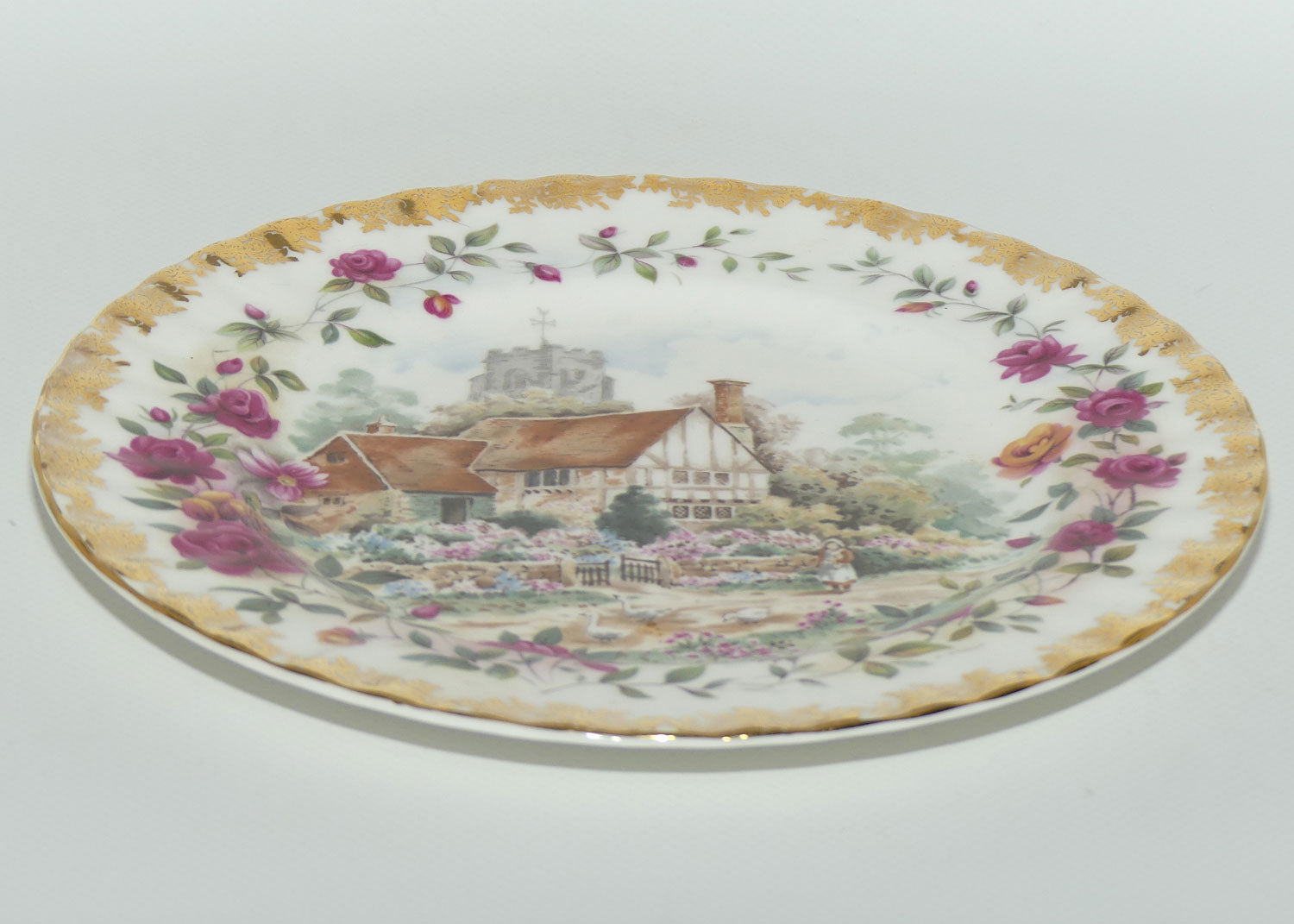 Royal Albert Bone China England | Four Seasons series plate | Summer by FF Errill | boxed