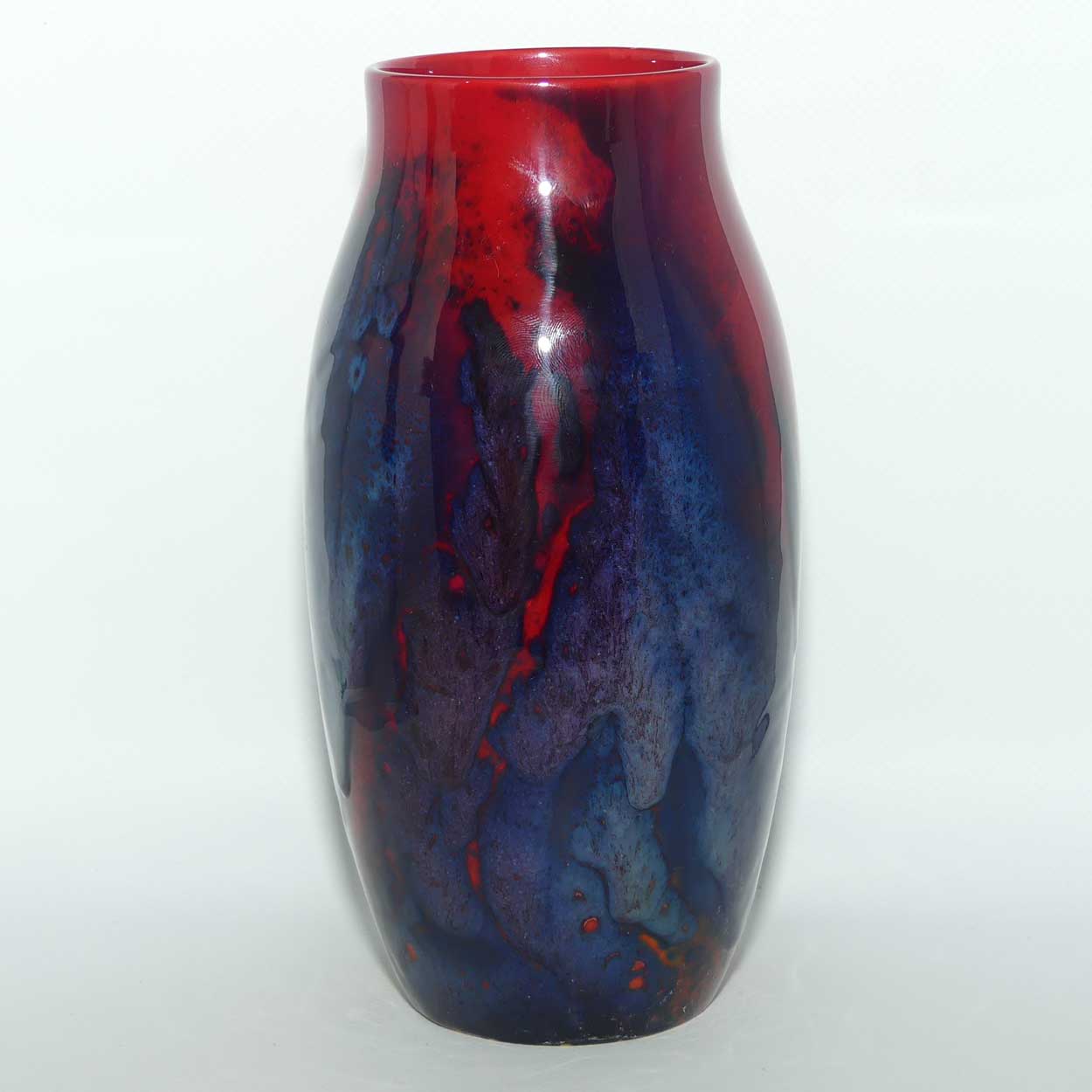 Royal Doulton Flambe Sung veined and mottled vase | #1 | Noke and Fred Moore