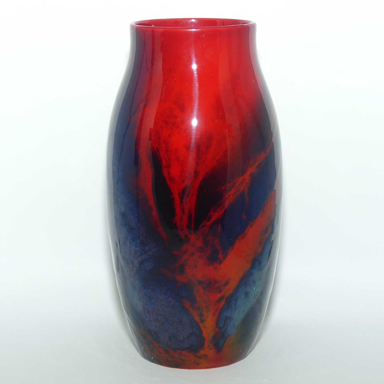 Royal Doulton Flambe Sung veined and mottled vase | #1 | Noke and Fred Moore