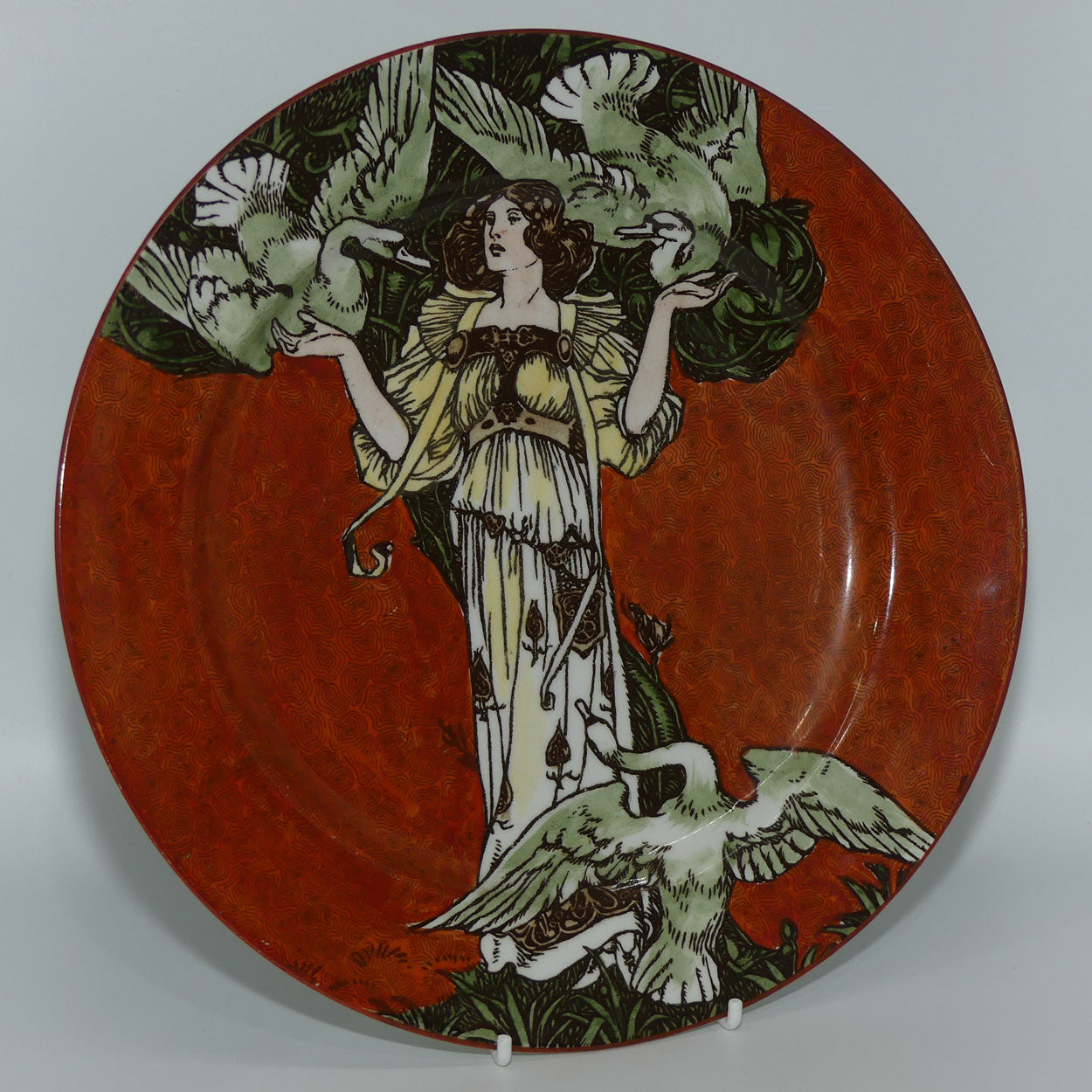 Royal Doulton Grimms Fairy Tales plate #1 | Princess and Swans