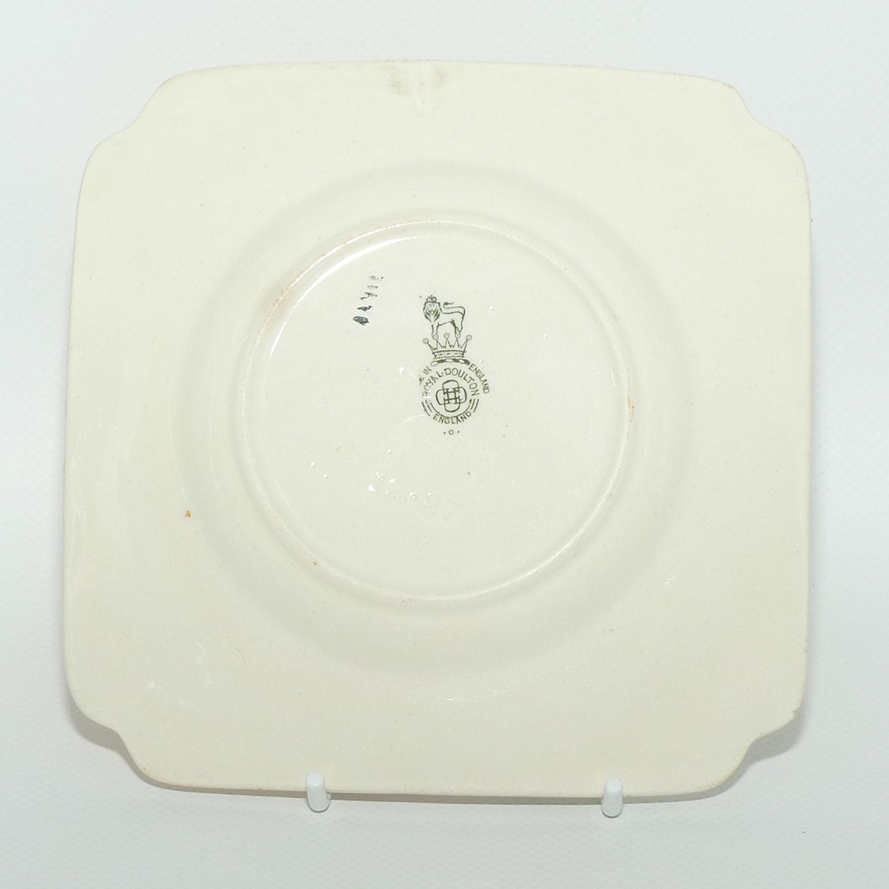 Royal Doulton Coaching Days sandwich plate | 14.5cm sq | #2
