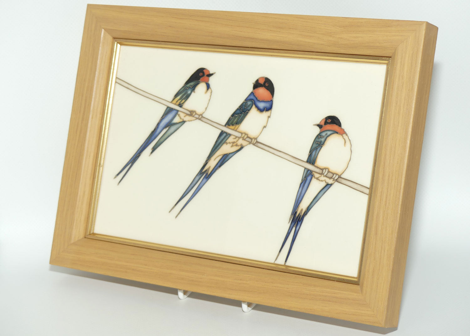 Moorcroft Swing By PLQ11 Plaque (Num Ed)