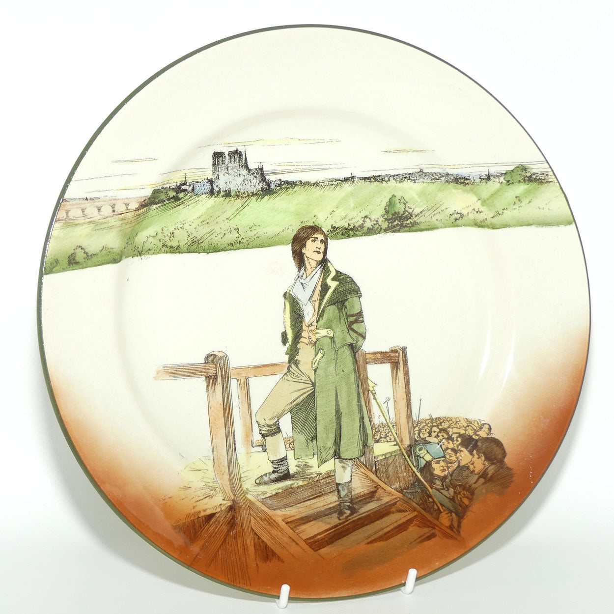 Royal Doulton Dickens Sydney Carton round plate D2973 | 26cm