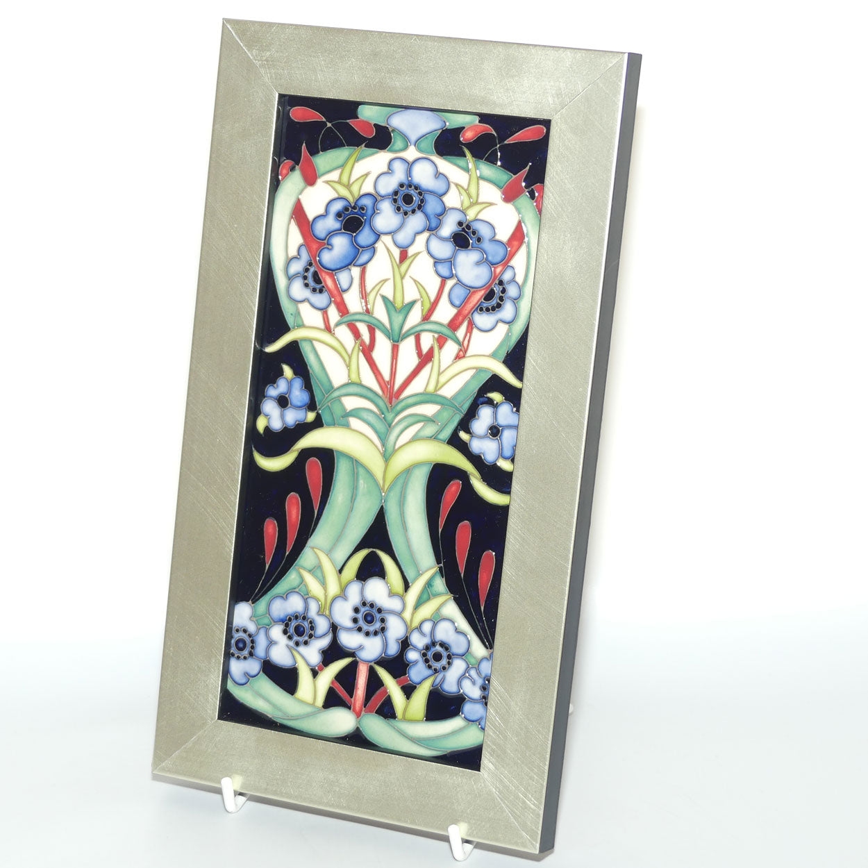 Moorcroft Symphony in Blue PLQ | Num Ed #16