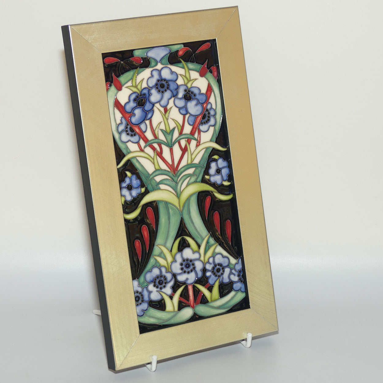 Moorcroft Symphony in Blue PLQ | Num Ed #16