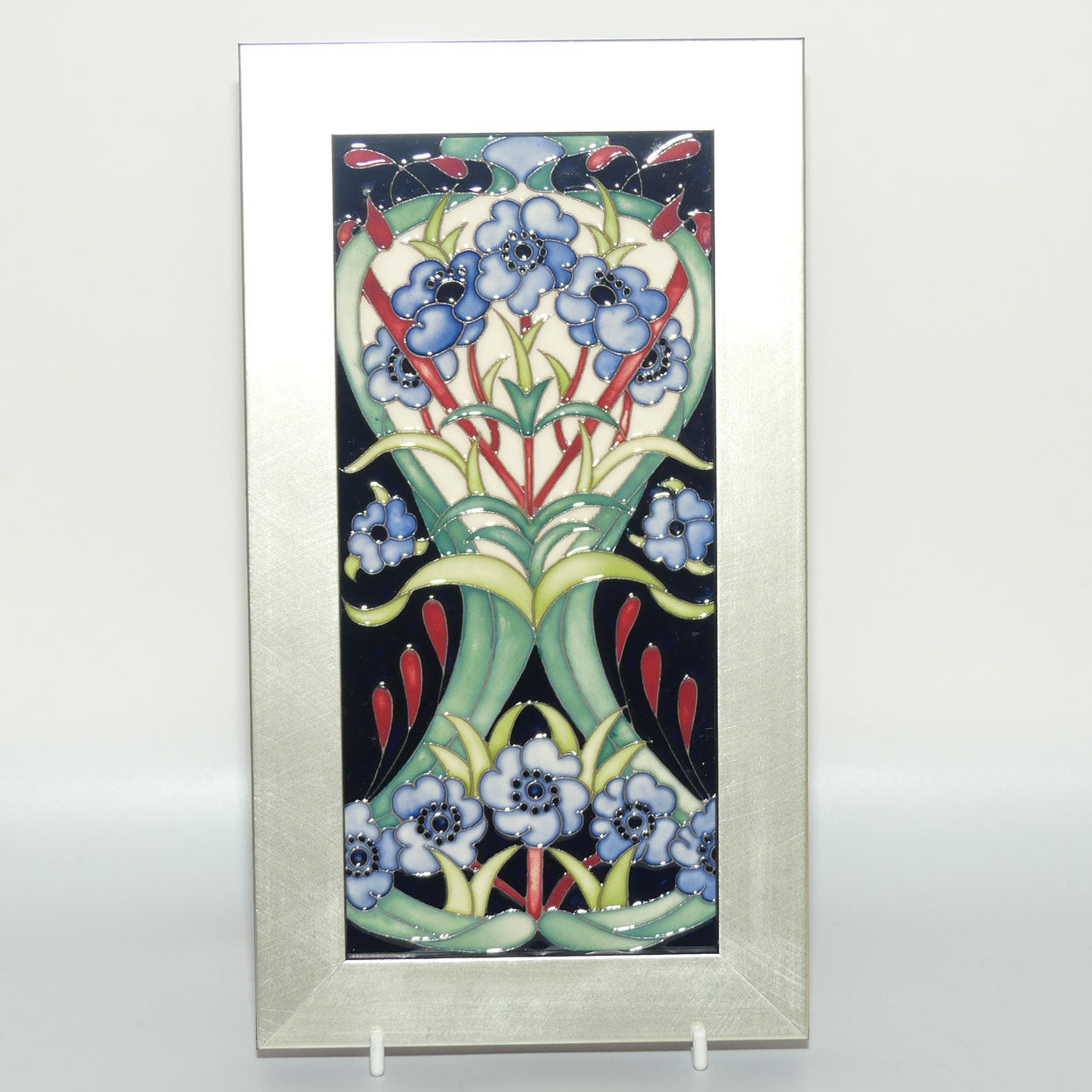 Moorcroft Symphony in Blue PLQ | Num Ed #16
