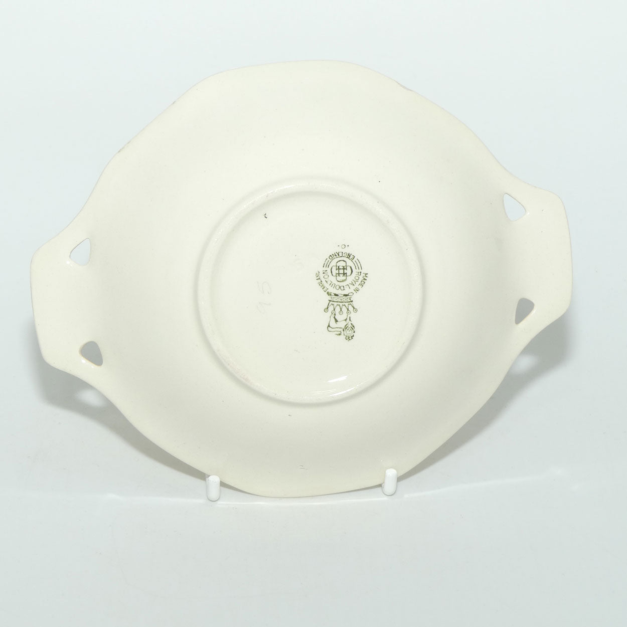 Royal Doulton Coaching Days tab handle bowl