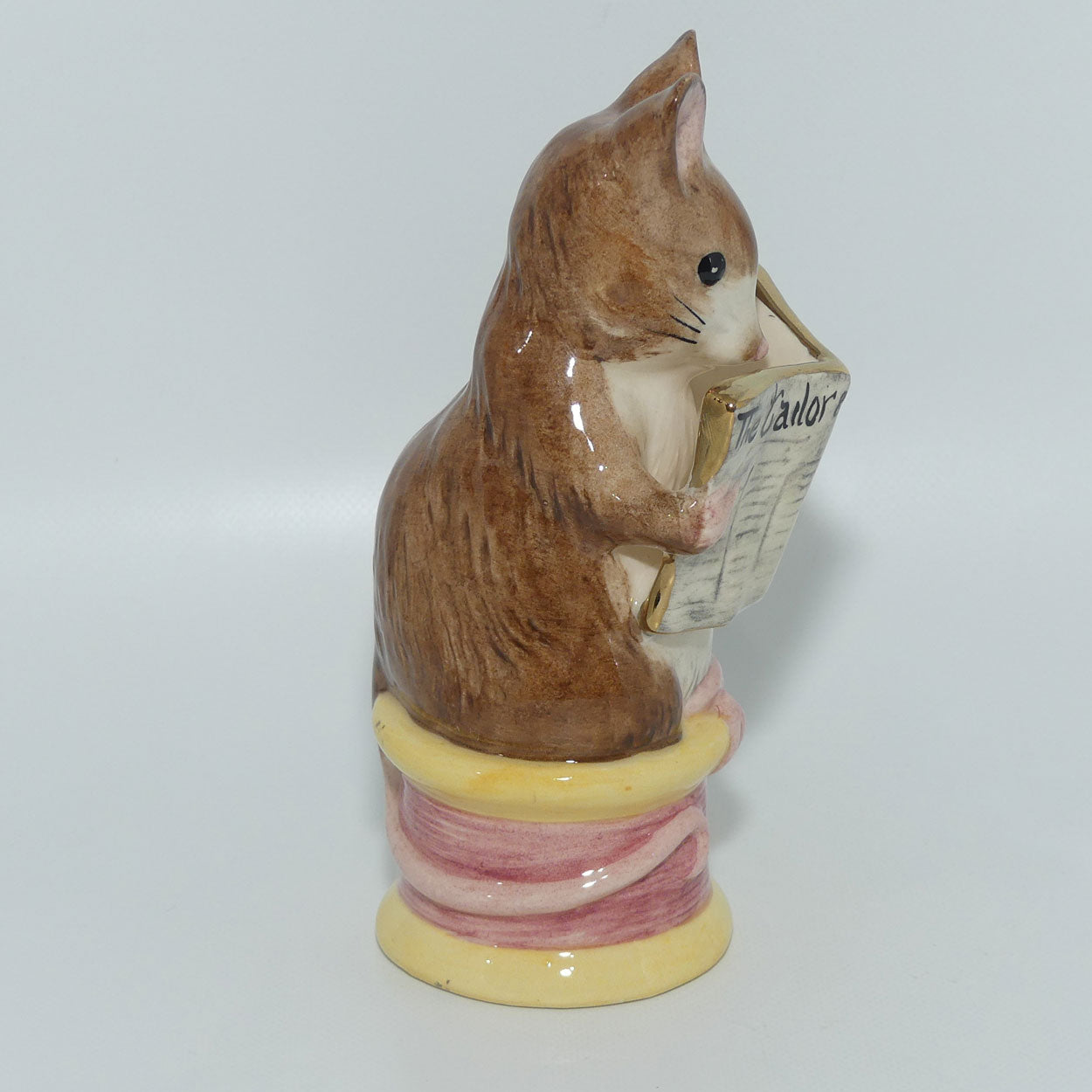 Beswick Beatrix Potter Tailor of Gloucester | Large | Gold | BP9c