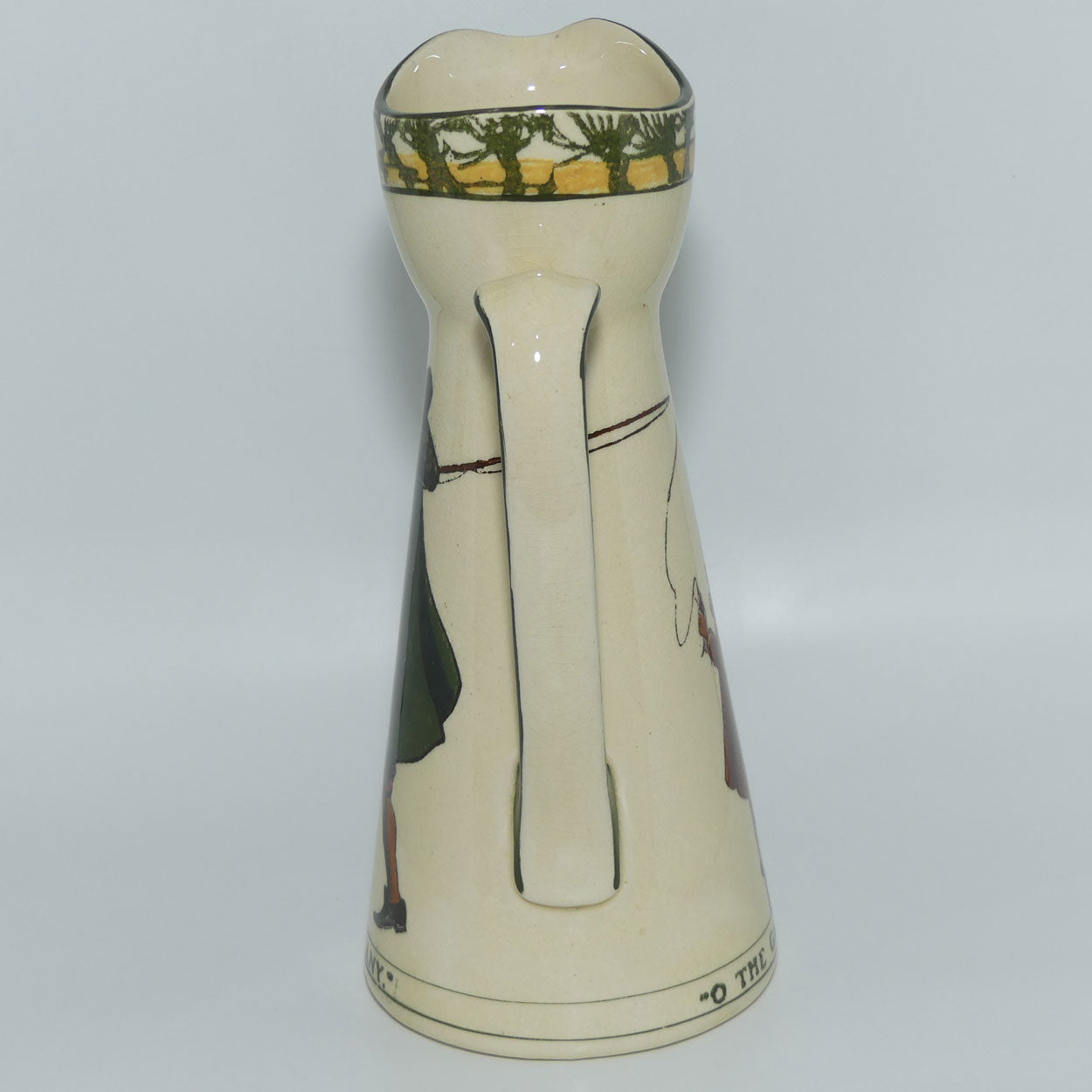 Royal Doulton Isaak Walton Gallant Fishers jug D2312 | O The Gallant Fishers Life it is the Best of Any