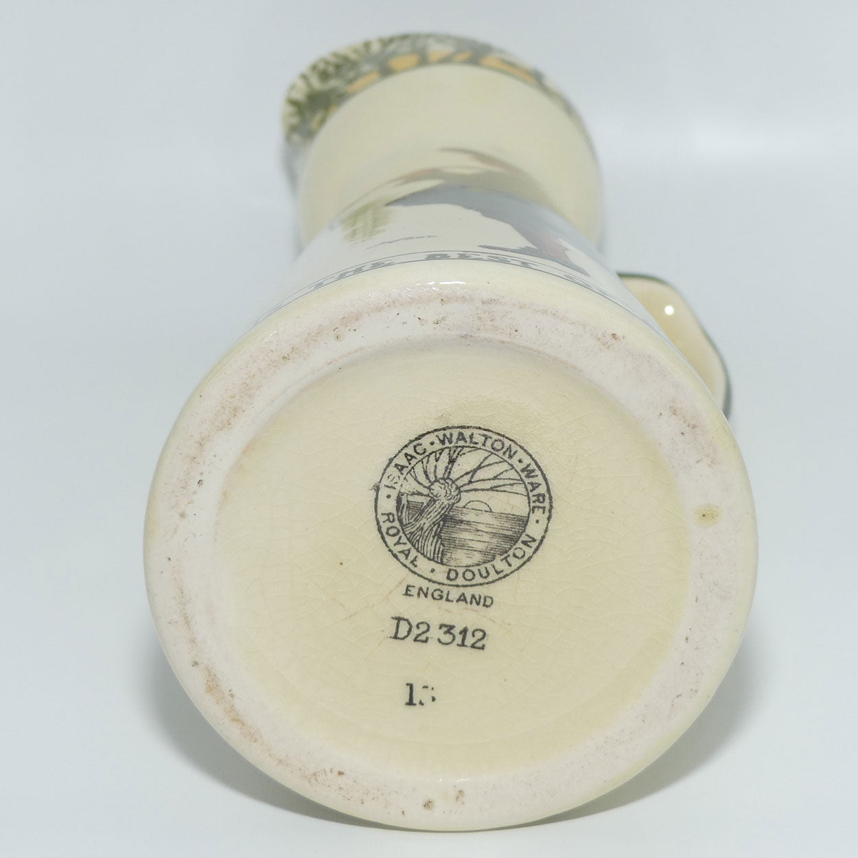 Royal Doulton Isaak Walton Gallant Fishers jug D2312 | O The Gallant Fishers Life it is the Best of Any