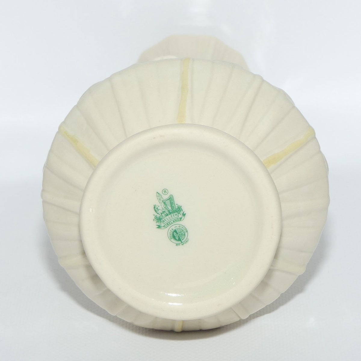 Belleek Calla Lily and Lustre vase | Tall | 24.5cm | 3rd Green mark