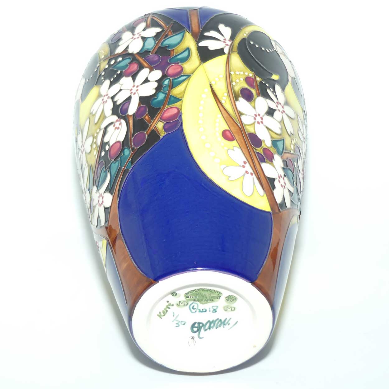 Moorcroft Tamlaine vase | Shape 72/12 | LE 1/30