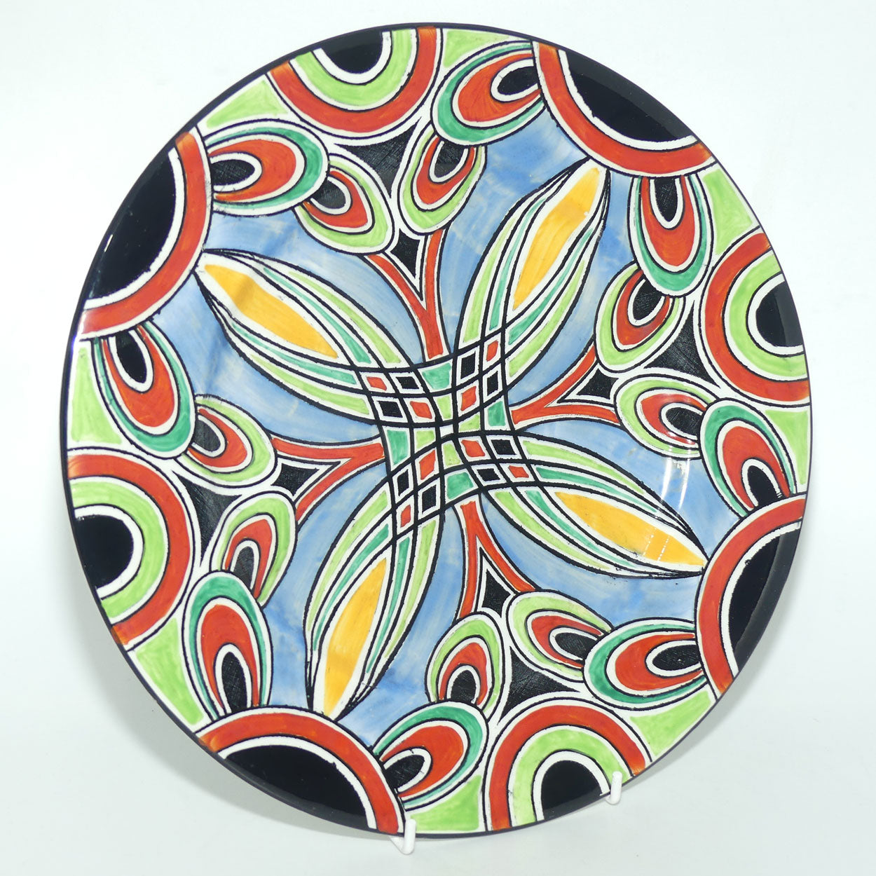 Maling plate Art Deco Tango 5478 plate | Blue Ground