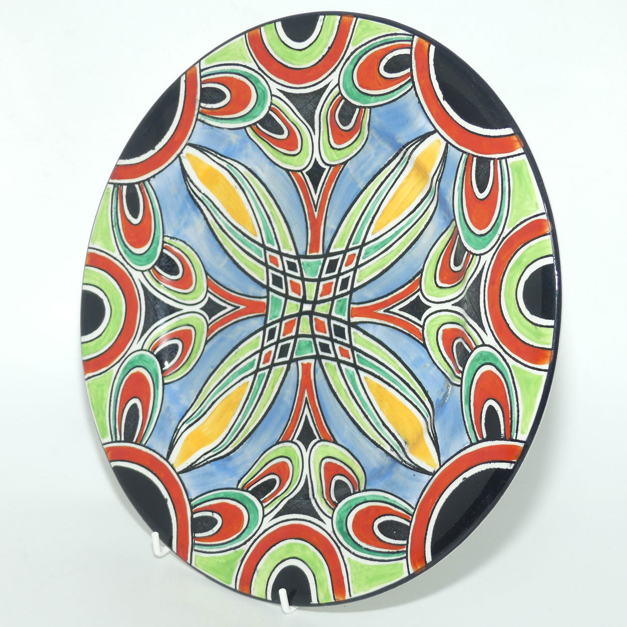 Maling plate Art Deco Tango 5478 plate | Blue Ground