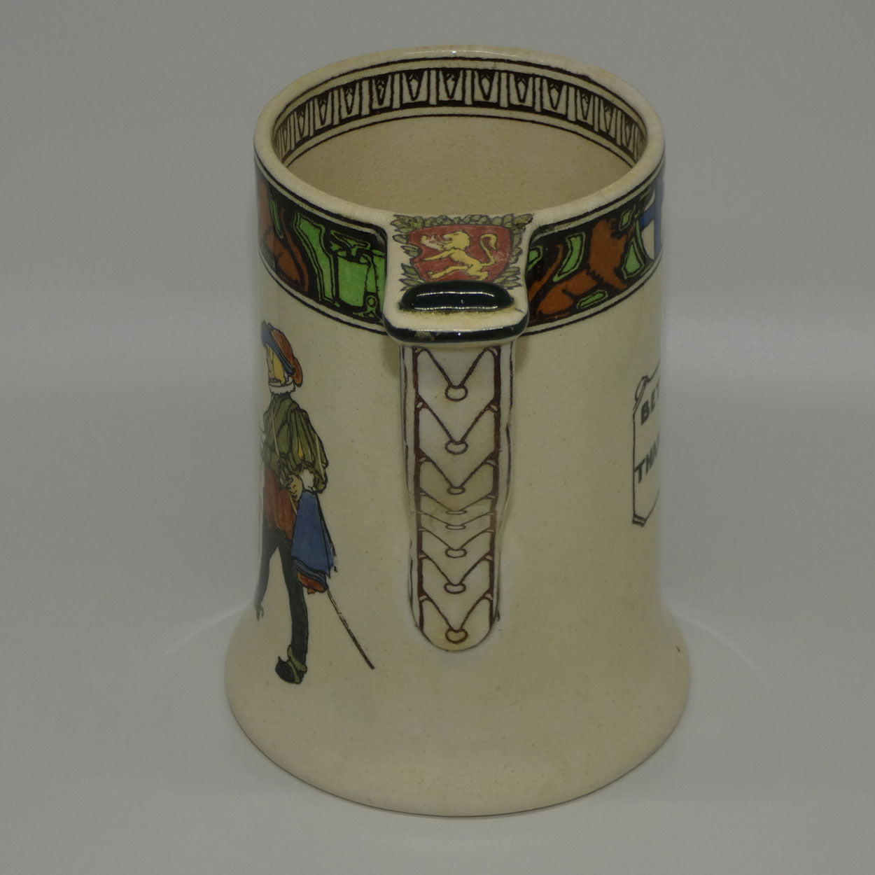 Royal Doulton New Cavaliers fancy ale tankard