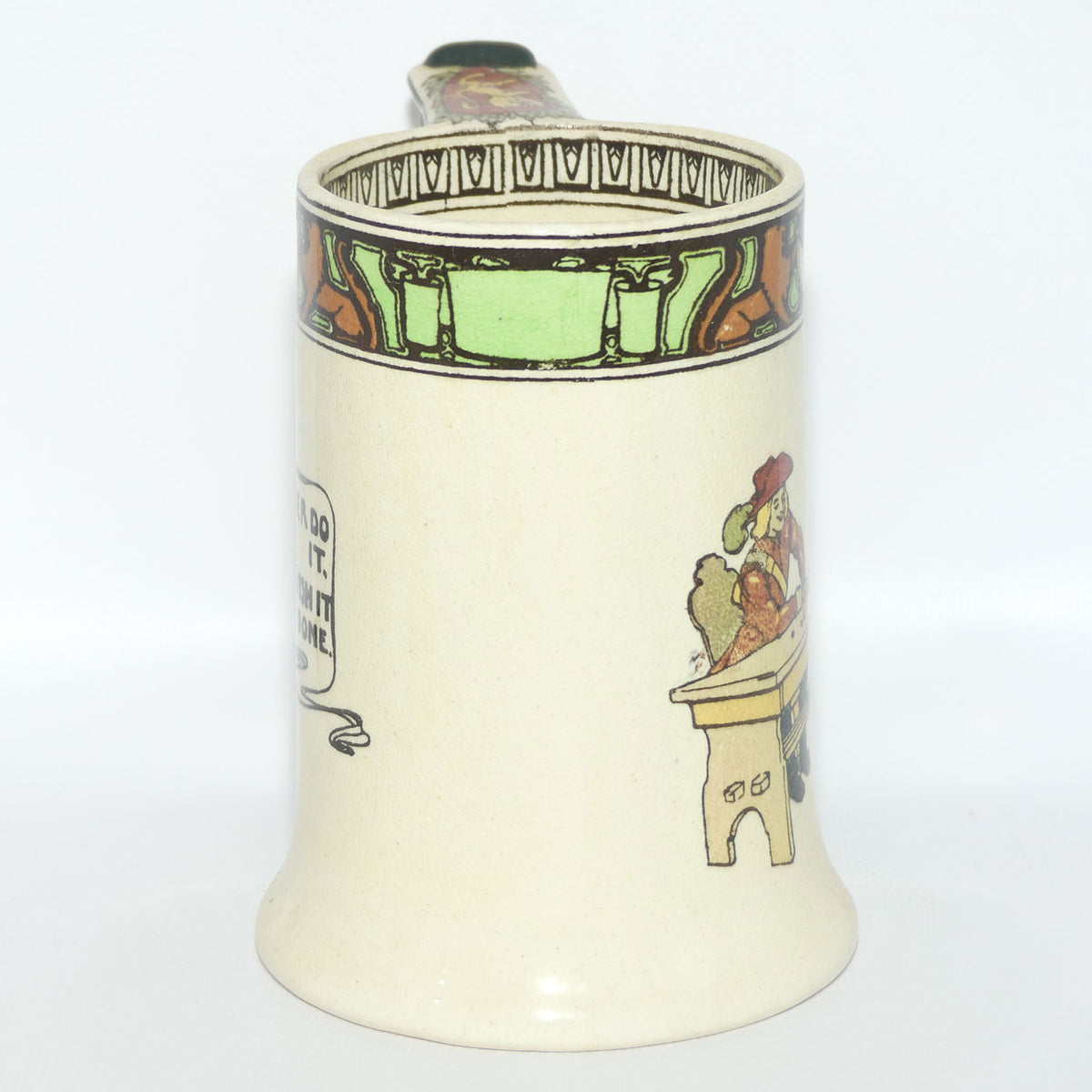 Royal Doulton New Cavaliers fancy ale tankard