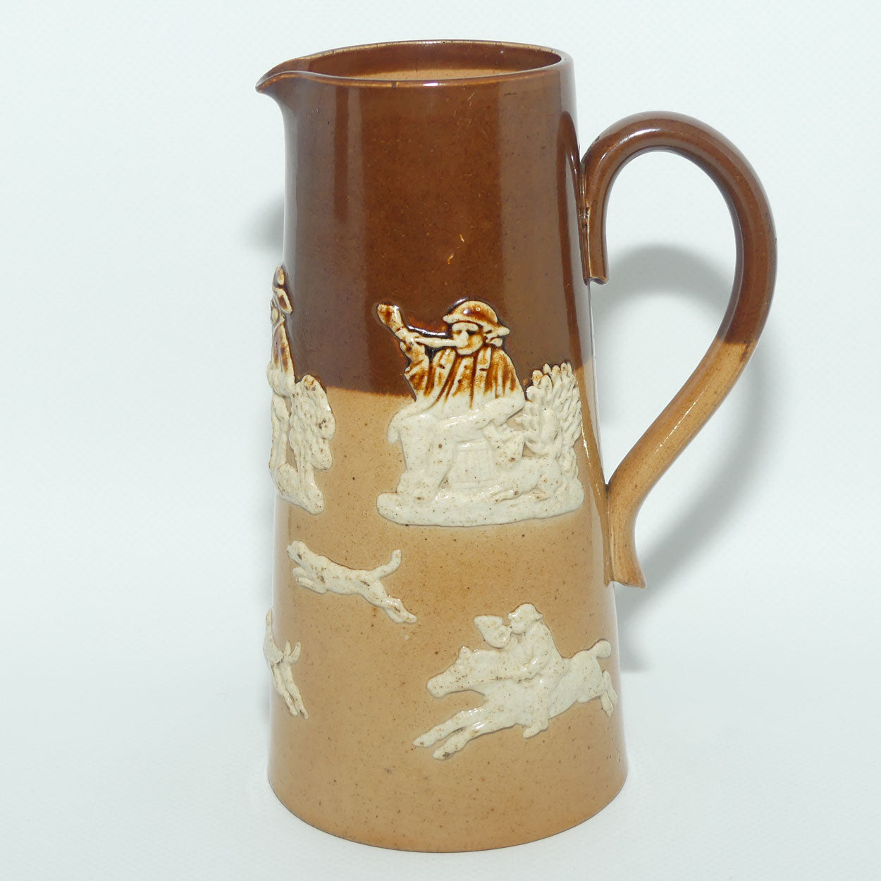Doulton Lambeth Harvest Hunting tapering shape jug | Shape 856
