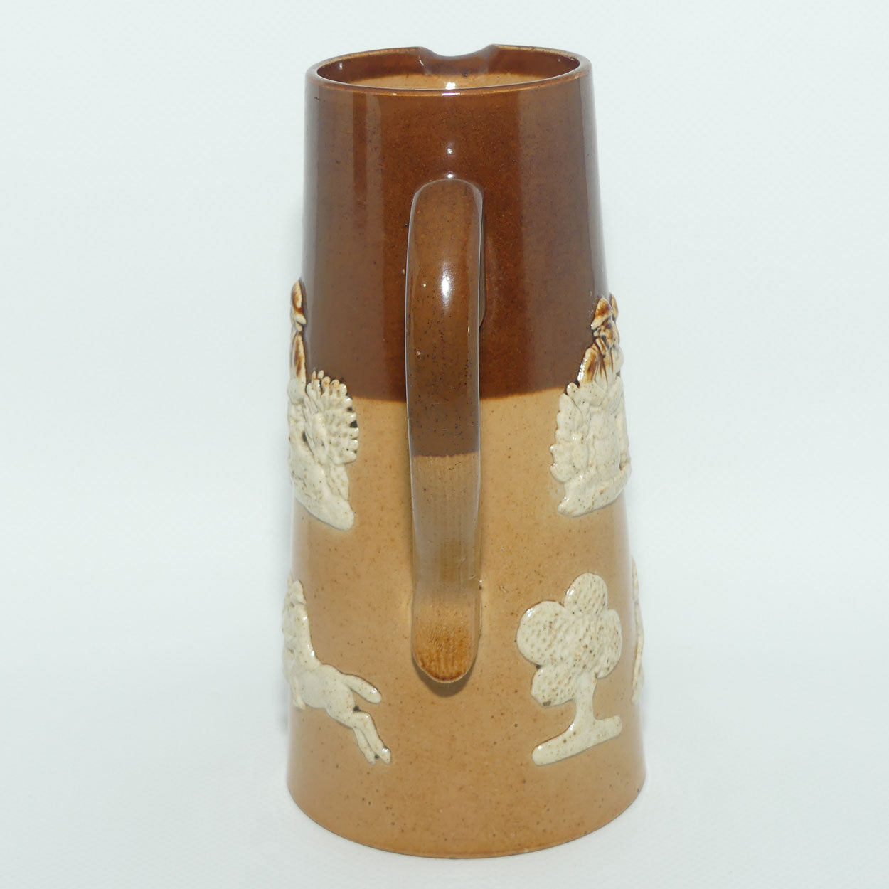 Doulton Lambeth Harvest Hunting tapering shape jug | Shape 856