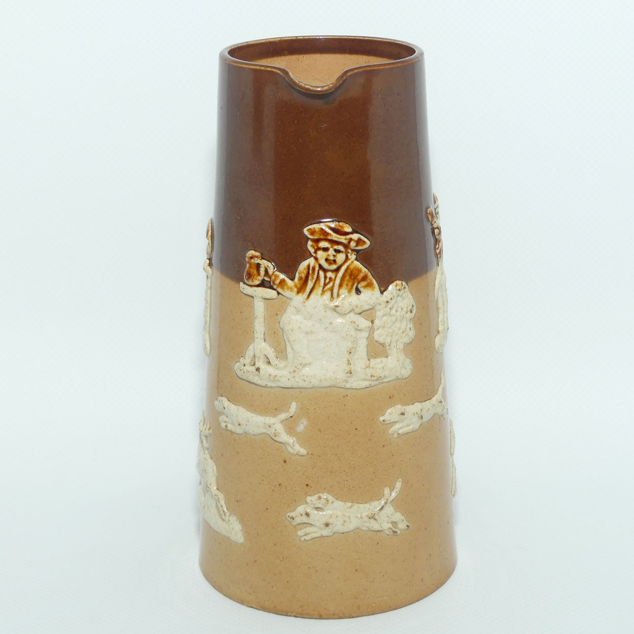 Doulton Lambeth Harvest Hunting tapering shape jug | Shape 856