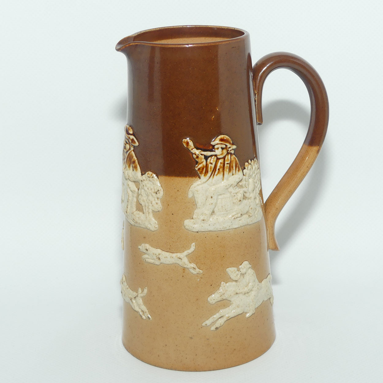 Doulton Lambeth Harvest Hunting tapering shape jug | Shape 856