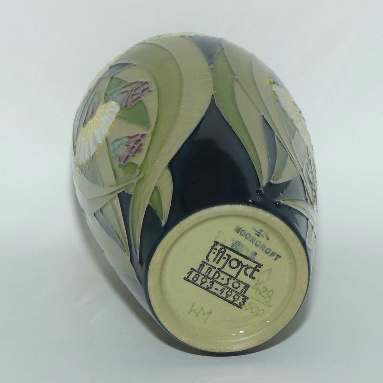 Moorcroft Tasmanian Blue Gum 393/7 vase | LE 428/500