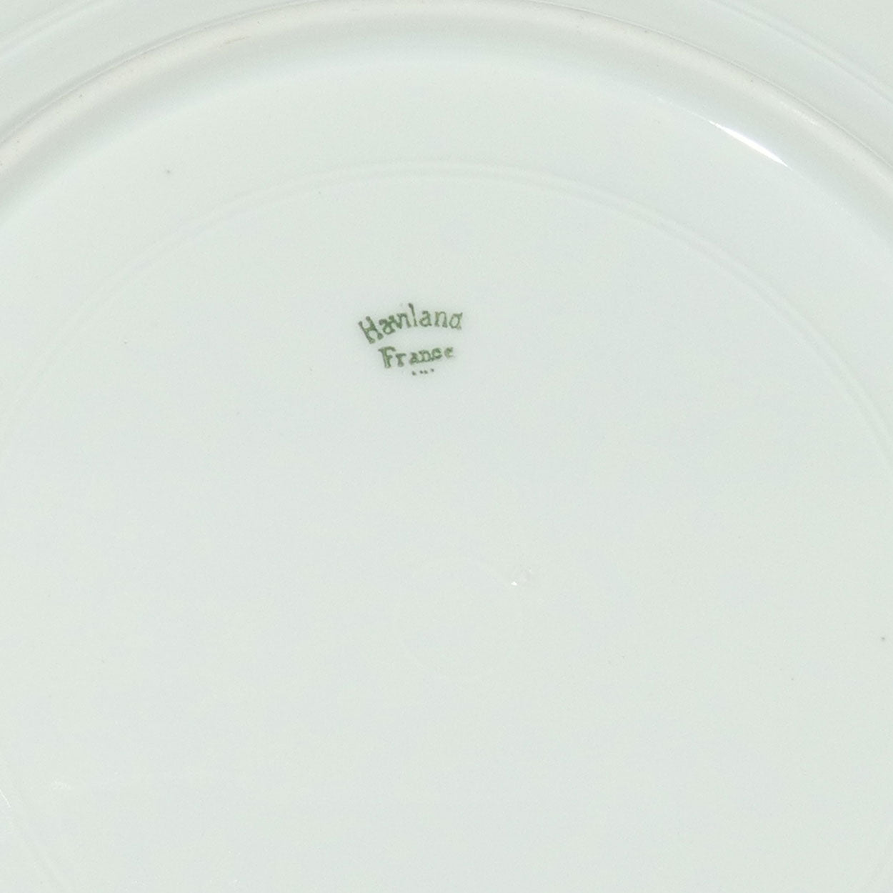 Early Australian China Painted plate decorated with Birds and crested initials | 22.5cm | #2 | by Ethel L Thomas 1910