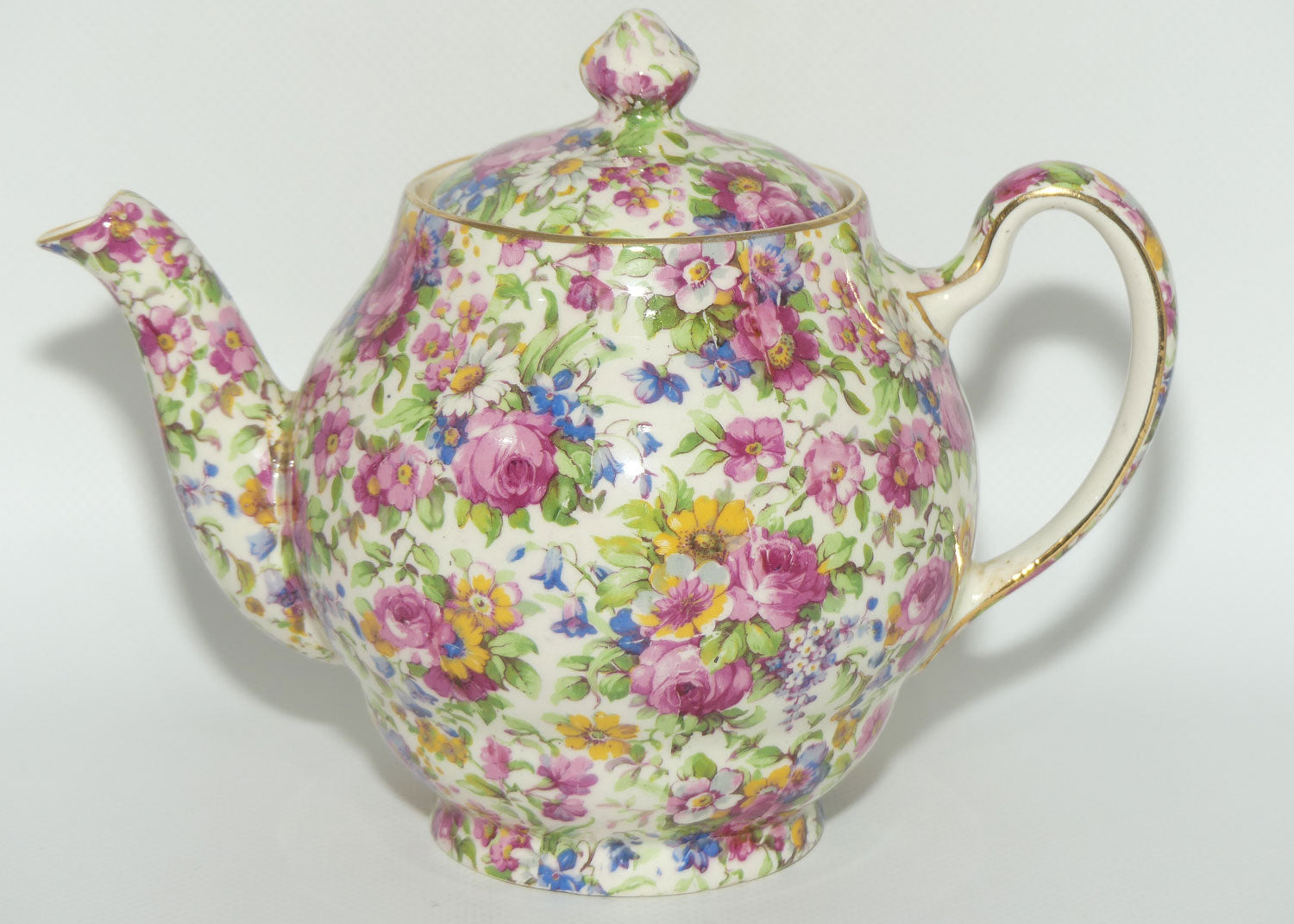 Royal Winton Summertime Chintz tea pot | Patent 301262 | 700ml