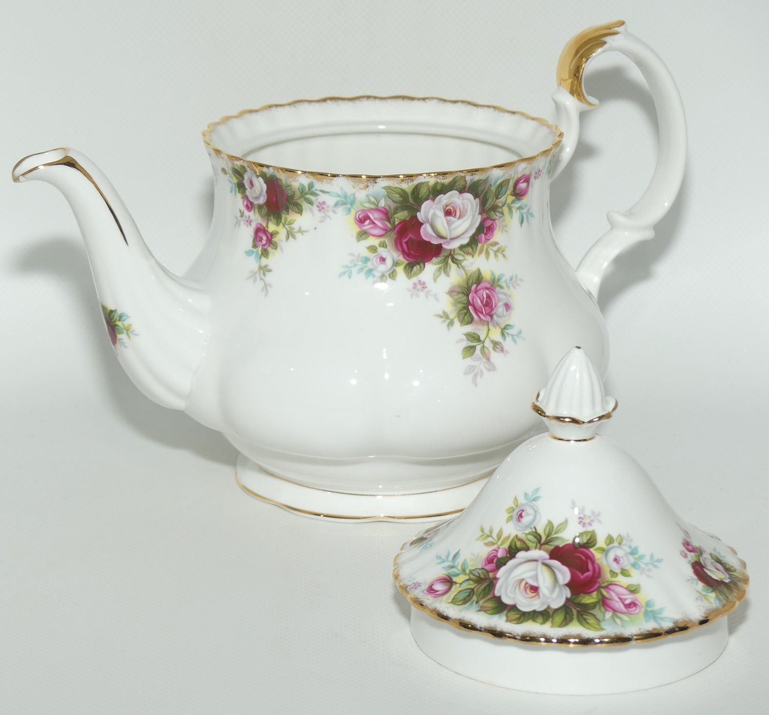 Royal Albert Bone China England Celebration tea pot | blemish
