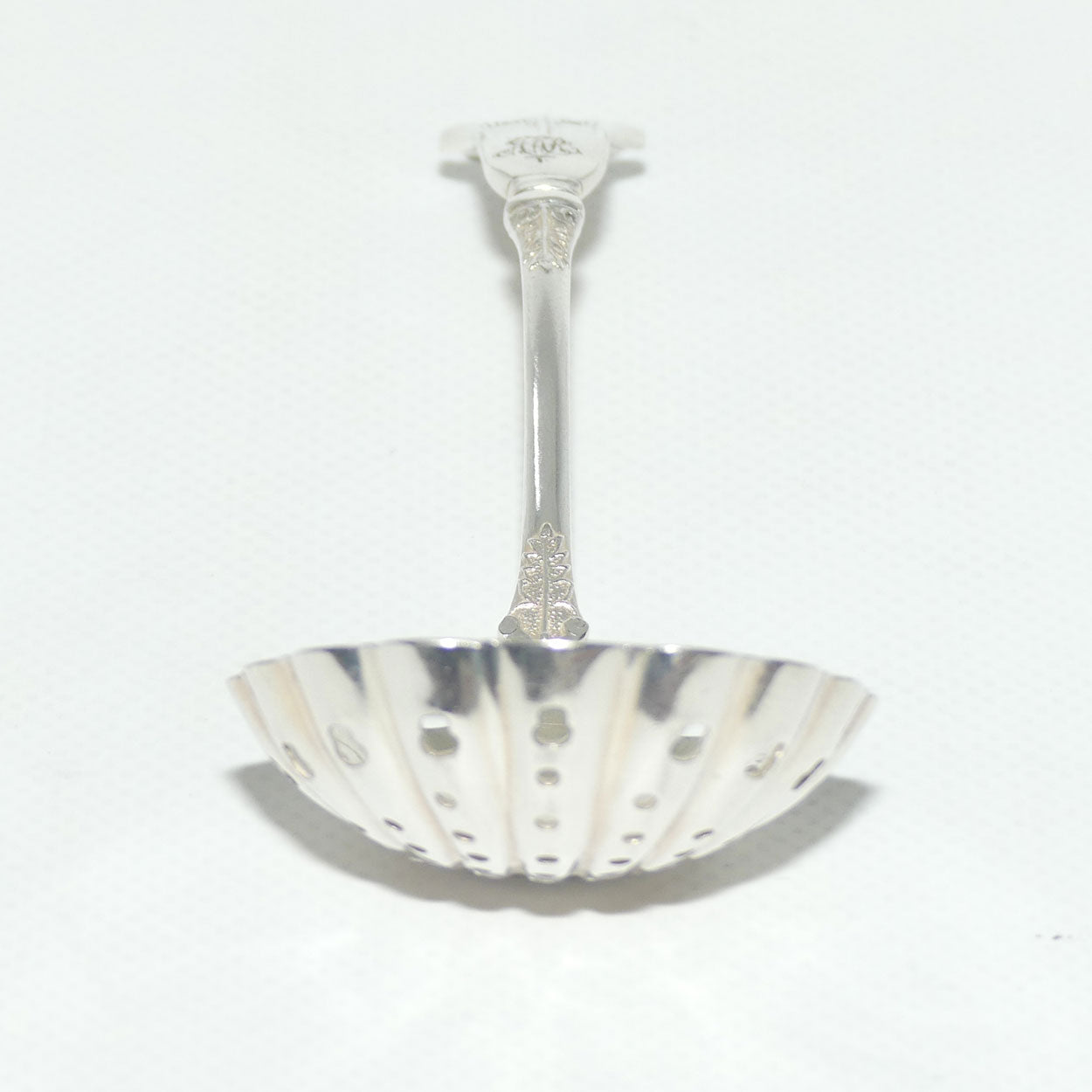 EP Silver Plated Shell pattern fancy sugar duster spoon | William Gallimore & Sons Ltd
