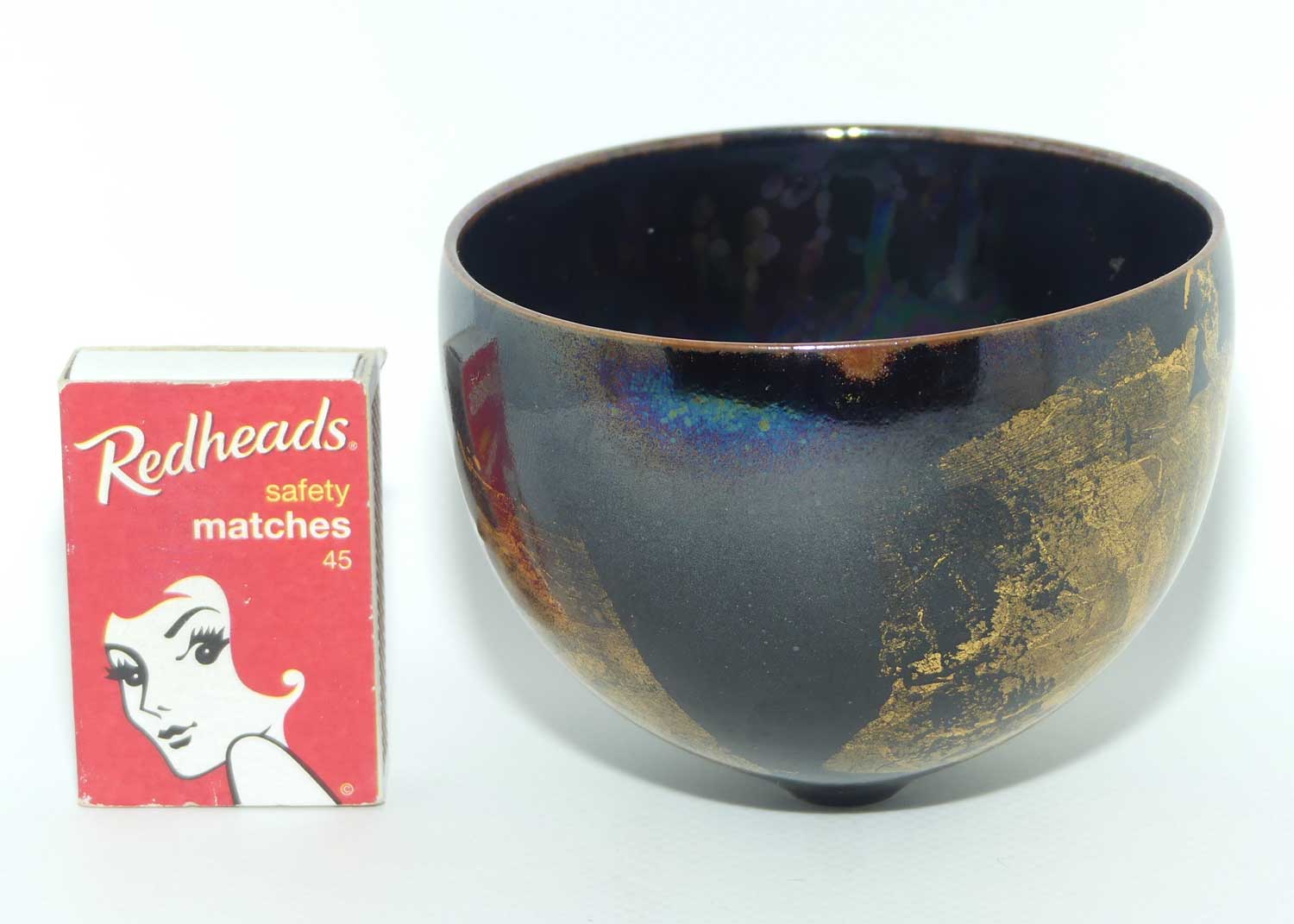 Australian Pottery miniature tea bowl | Kintsugi style by Greg Daly