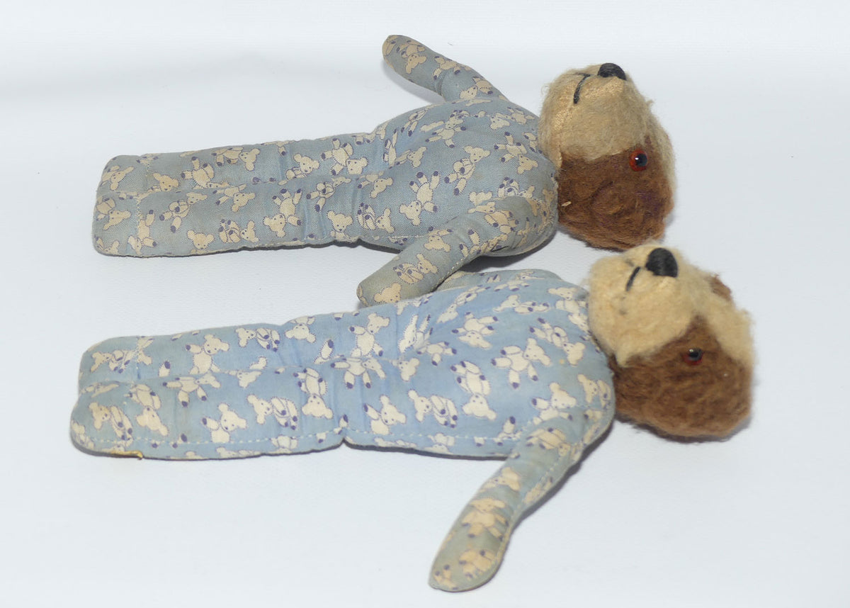 Merry Thought Hygenic Toys England | Pair of Bears in Pillow Bag