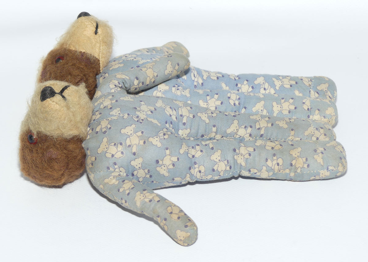 Merry Thought Hygenic Toys England | Pair of Bears in Pillow Bag
