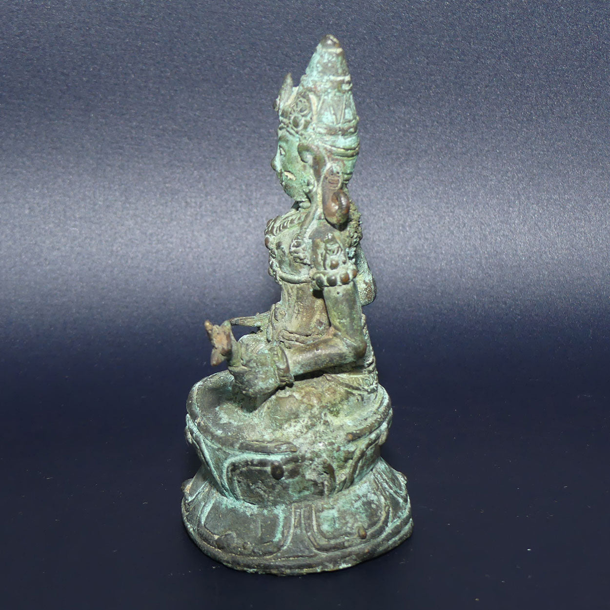 Small Antique Thai or Burmese Bronze figure