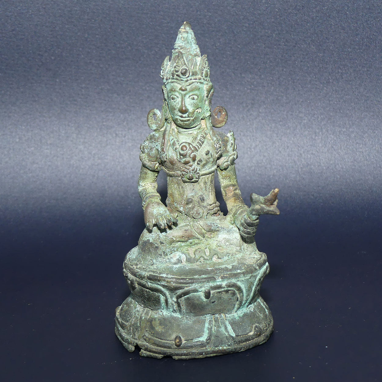 Small Antique Thai or Burmese Bronze figure