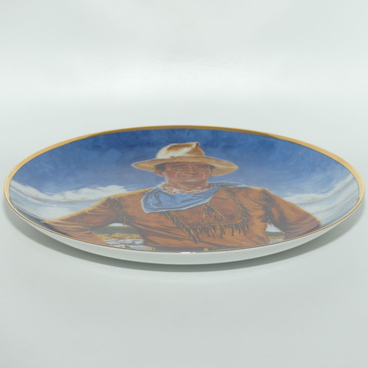 Franklin Mint Heirloom plate | John Wayne | The Duke