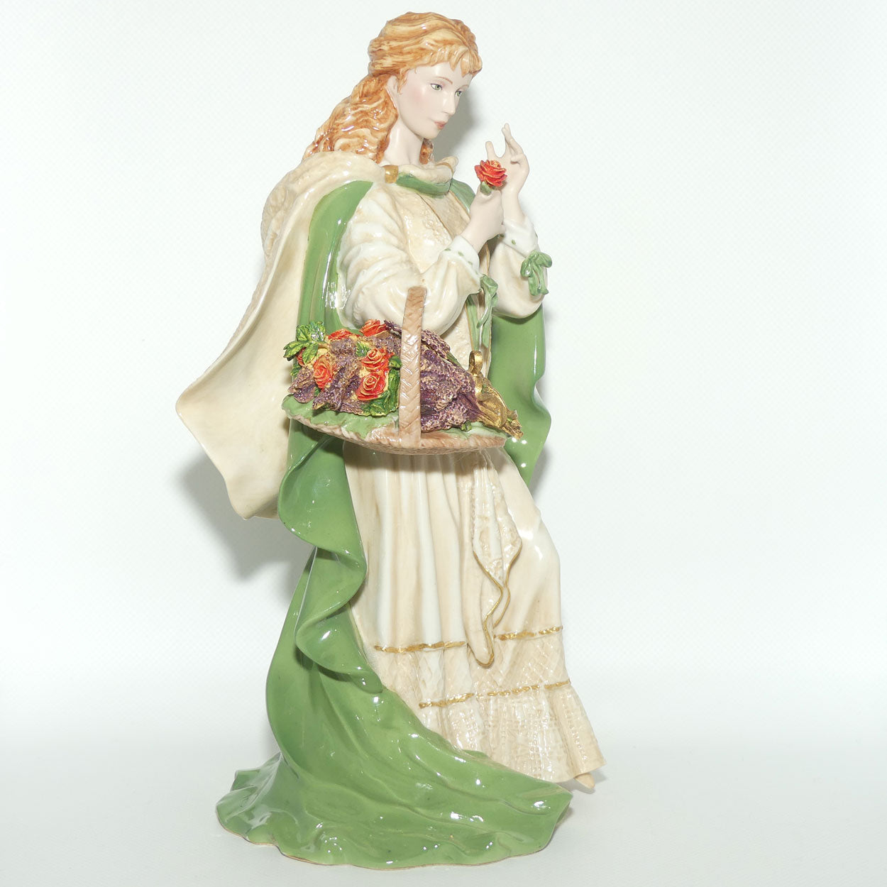 Franklin Mint musical figurine | The Rose of Tralee